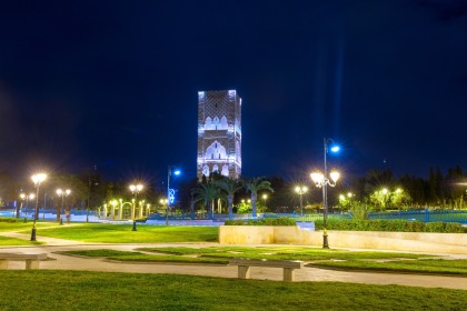 Des installations d'éclairage dignes de la Capitale du Maroc...